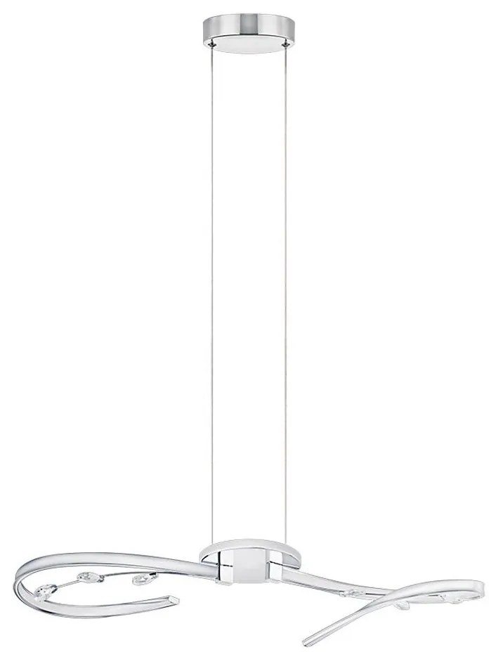 Eglo 97488 - Żyrandol kryształowy LED na lince VALLEMARE 1 2xLED/8W/230V