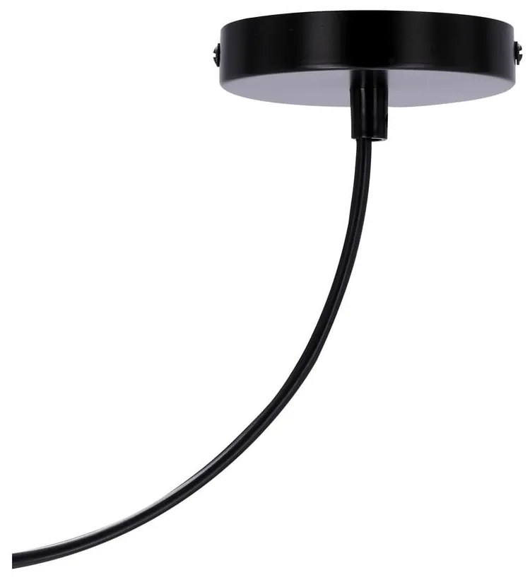 Czarna metalowa lampa wisząca 100x19 cm Primo – Candellux Lighting