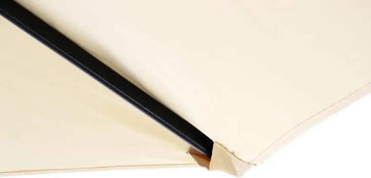 Parasol składany 2,9 m - beżowy