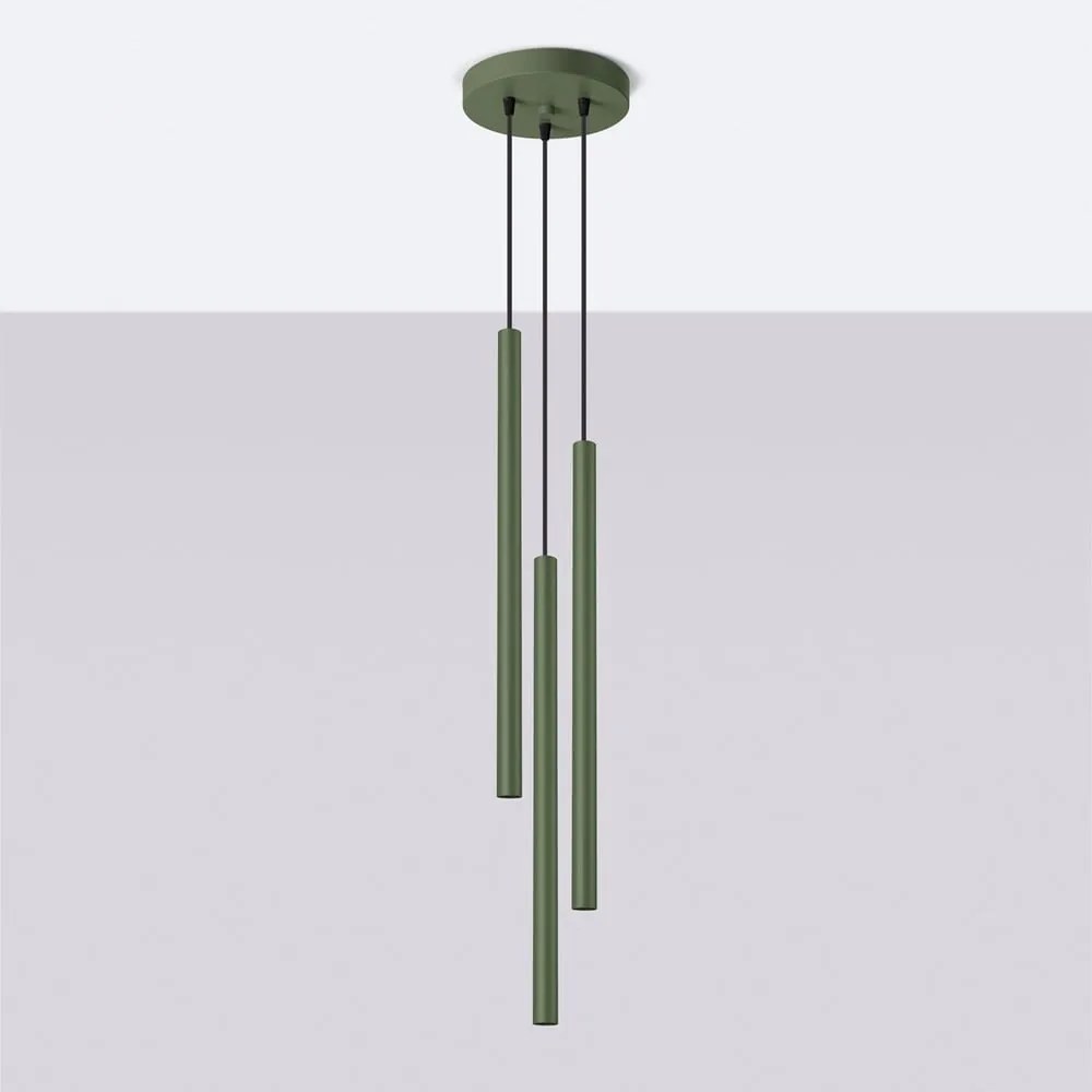 Zielona lampa wisząca Fideus – Nice Lamps