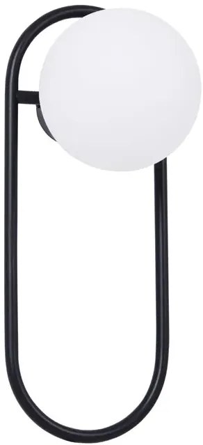 Industrialny kinkiet ścienny z okrągłym kloszem - S825 G0-K75