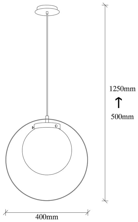 Lampa wisząca w kolorze złota ø 40 cm Tan – Opviq lights