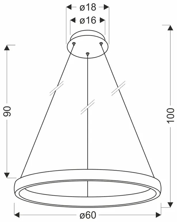 Złota lampa sufitowa glamour - 11X M080 T0-P77