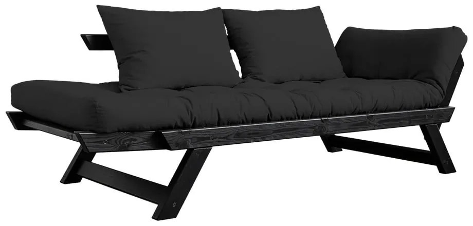 Sofa rozkładana Karup Design Bebop Black/Dark Grey