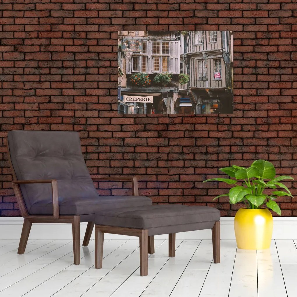 Obraz na szkle - Naleśnikarnia (70x50 cm)
