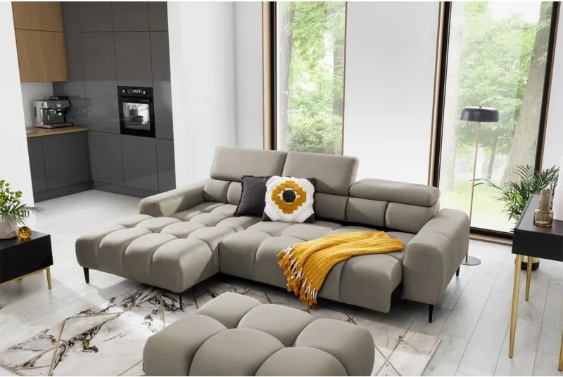 Narożnik PLAZA Mini z elektryczną regulacją siedziska WERSAL