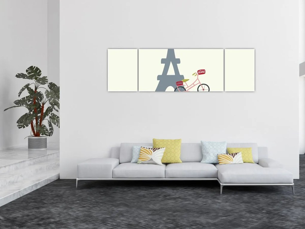 Obraz - Miasta Europy N⁰1 (170x50 cm)