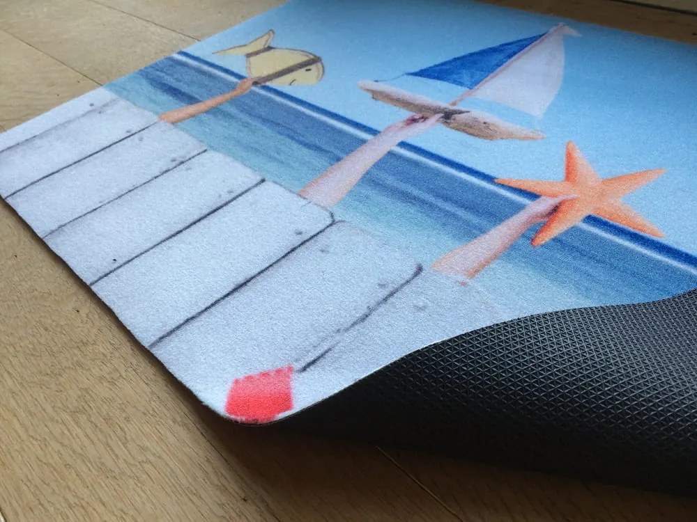 Wycieraczka Deco Star Łódka 50 cm x 80 cm