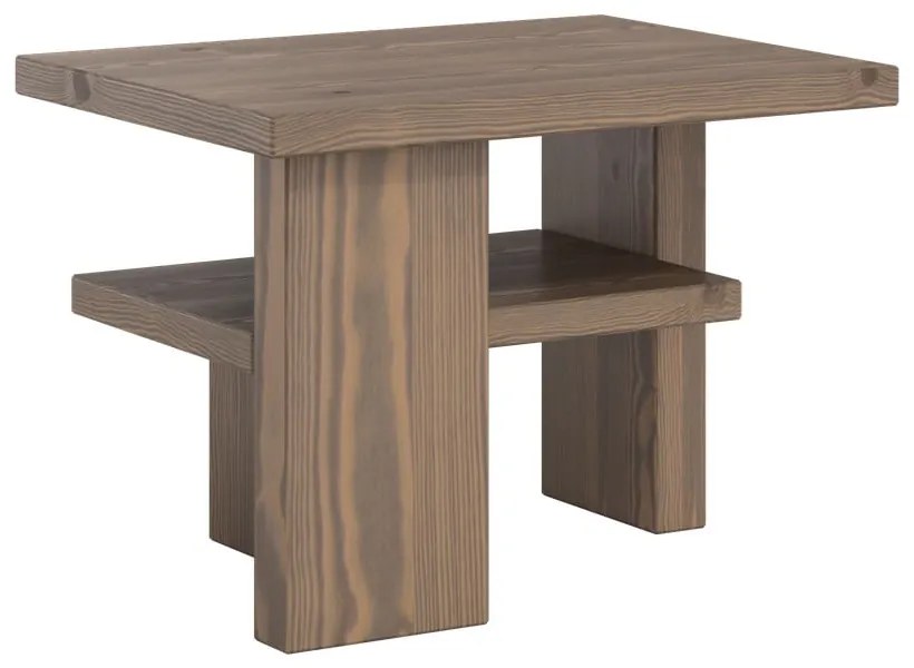 Stolik z litego drewna sosnowego 34x45 cm Japan – Karup Design
