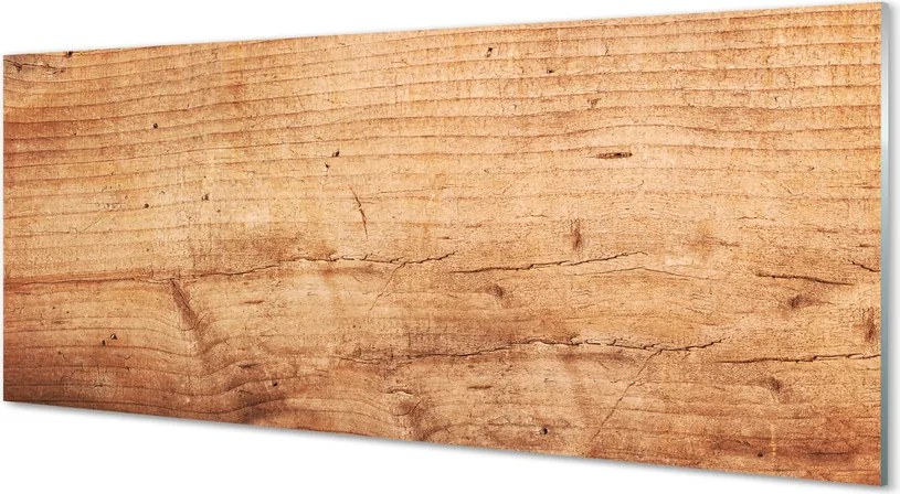 Szkło do Kuchni na Ścianę Naturalne Drewno w Detalu