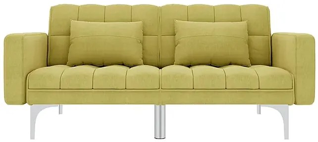 Rozkładana dwuosobowa zielona sofa - Distira 2D