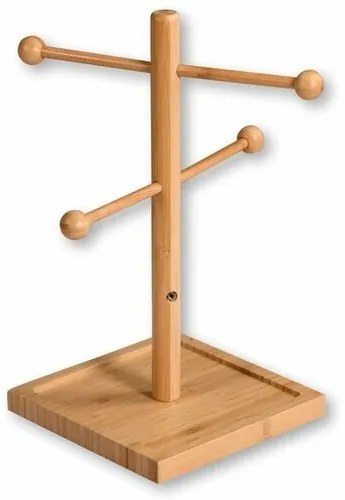 Kesper 58614 Stojak na precle i kiełbaski 4ramiona, wys. 37 cm