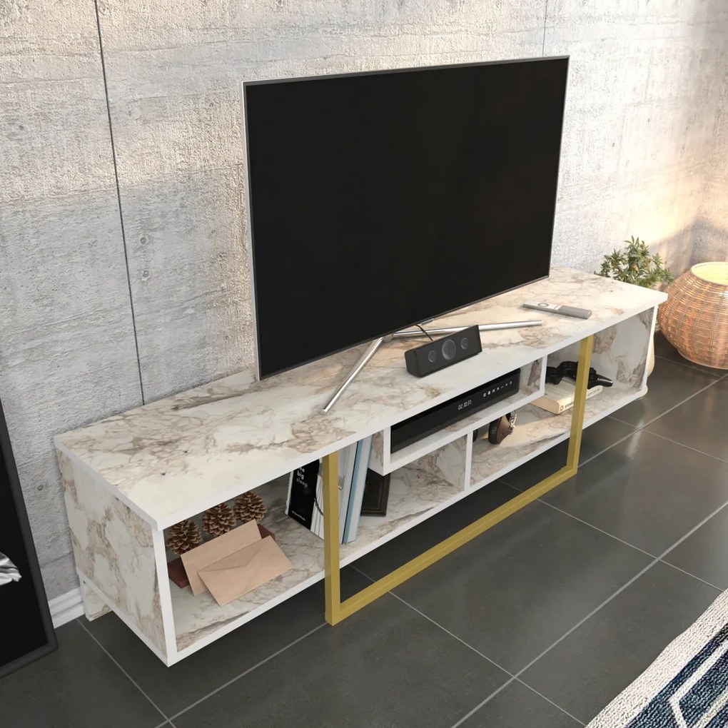 Stolik TV Asal Gold