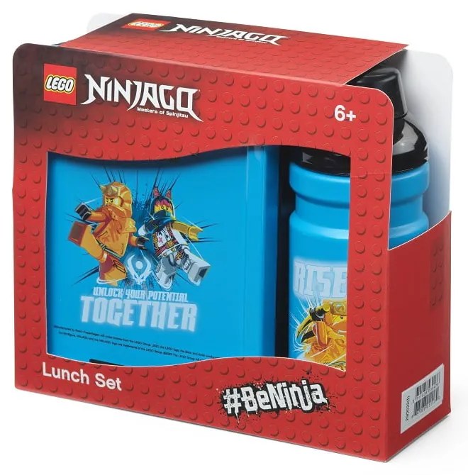 Pojemnik śniadaniowy dla dzieci z butelką Ninjago – LEGO®