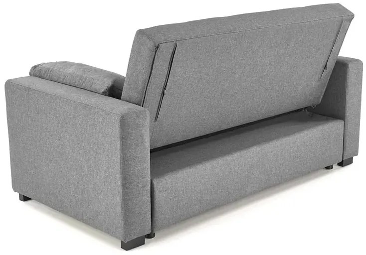 Popielata wypoczynkowa sofa rozkładana - Naria