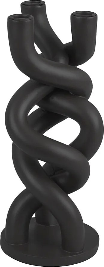 Świeca Twisted - Czarny