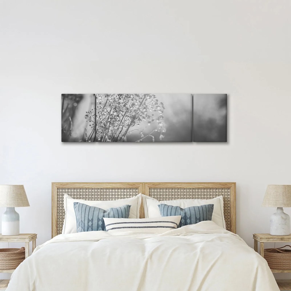 Obraz - Łąka po deszczu (170x50 cm)