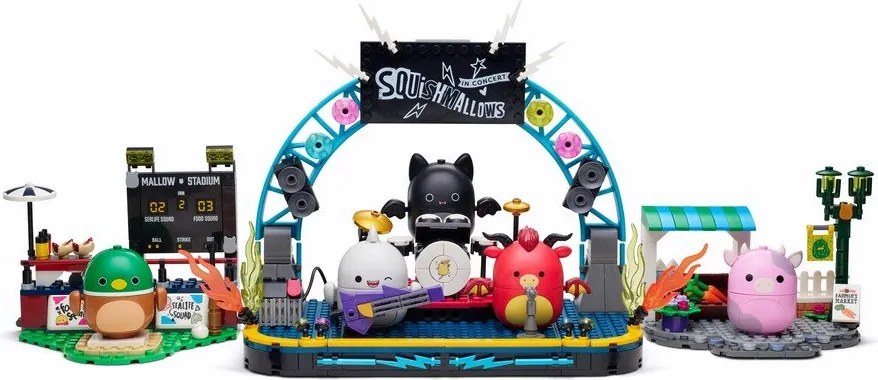 Klocki BLDR Concert – SQUISHMALLOWS