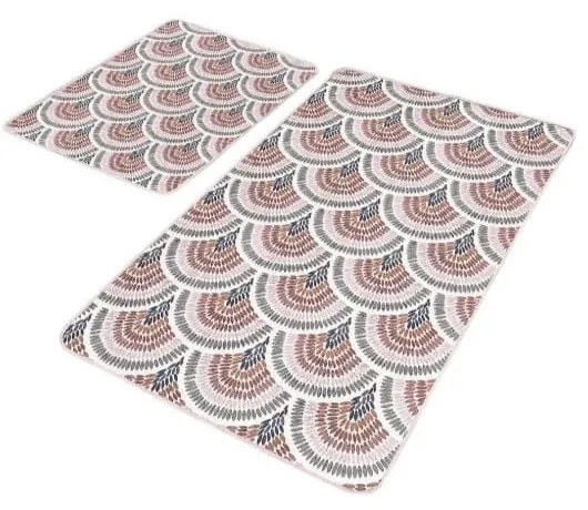 Aksamitne dywaniki łazienkowe zestaw 2 szt. 60x100 cm – Mila Home