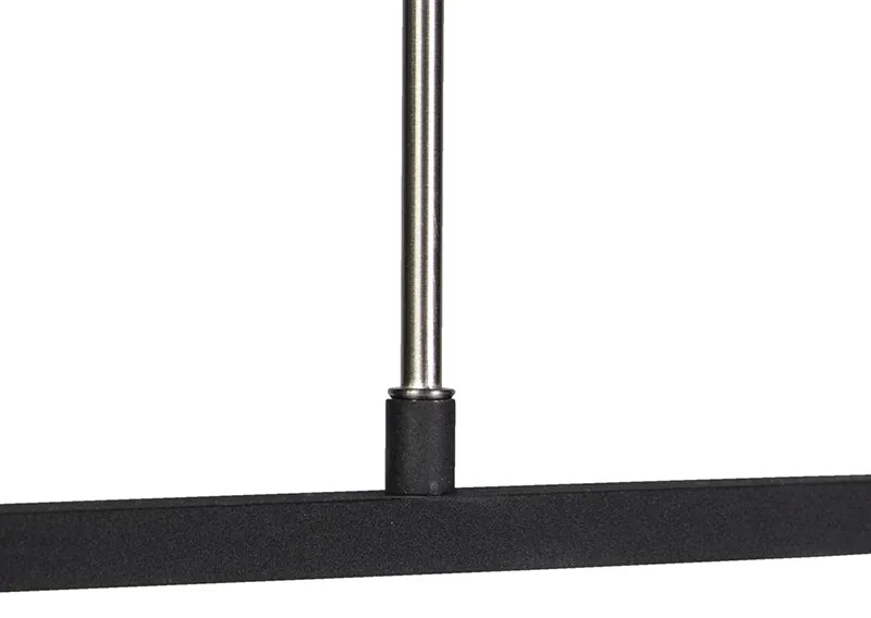 Nowoczesna lampa wisząca z LED czarna - Bold Nowoczesny Oswietlenie wewnetrzne
