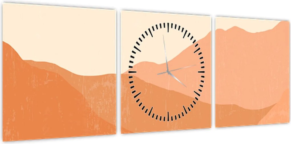 Obraz - Vintage van N⁰1 (z zegarem) (90x30 cm)