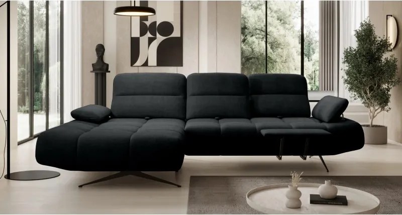 Narożnik FALCAO S układ L z funkcją RELAX WERSAL