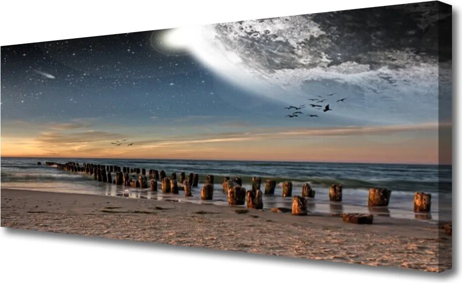 Obraz na płótnie Bezkresny Błękit Oceanu