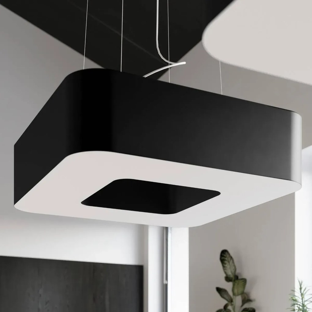 Żyrandol URANO 60 czarny SOLLUX  LIGHTING