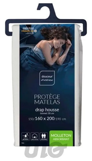Ochraniacz na materac 160x200 cm Molly – douceur d'intérieur