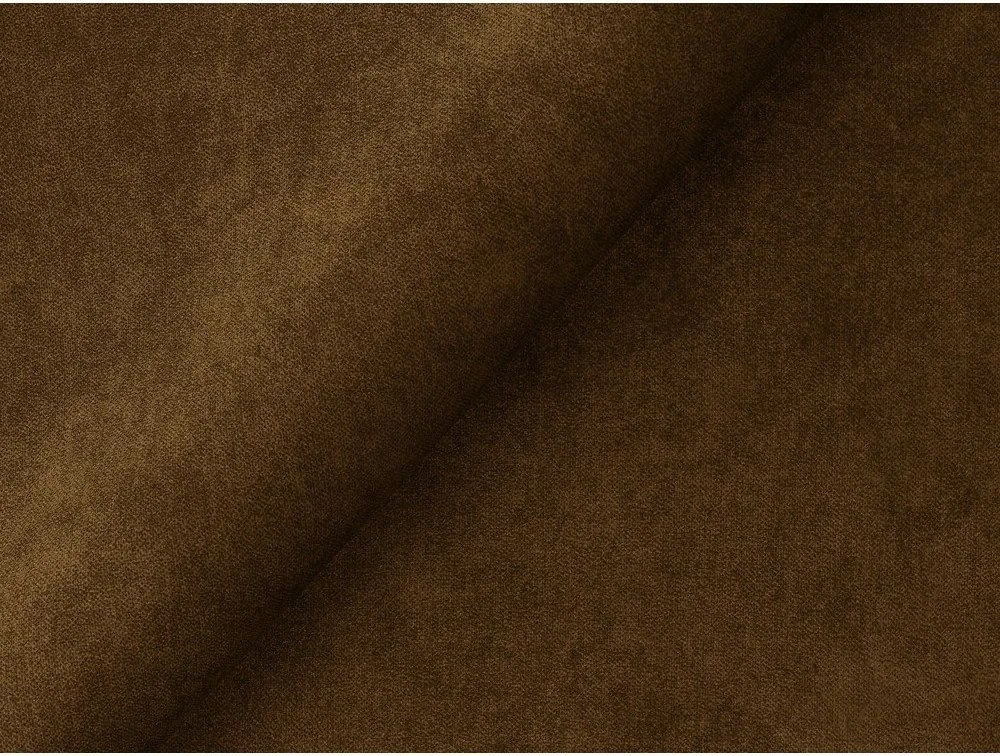 Musztardowa aksamitna sofa 255 cm Aloha – Makamii