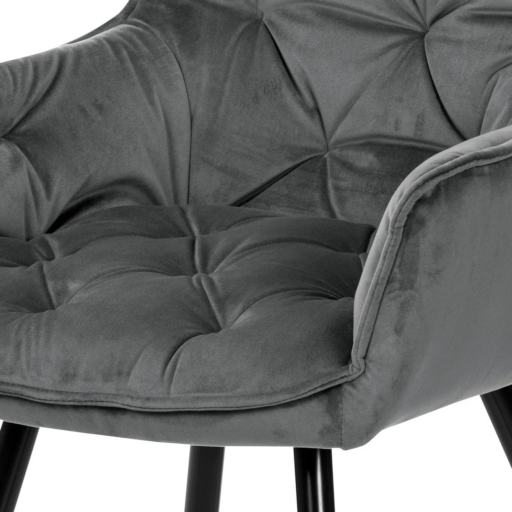Zestaw krzeseł do jadalni DCH-421 GREY4, 2 szt.