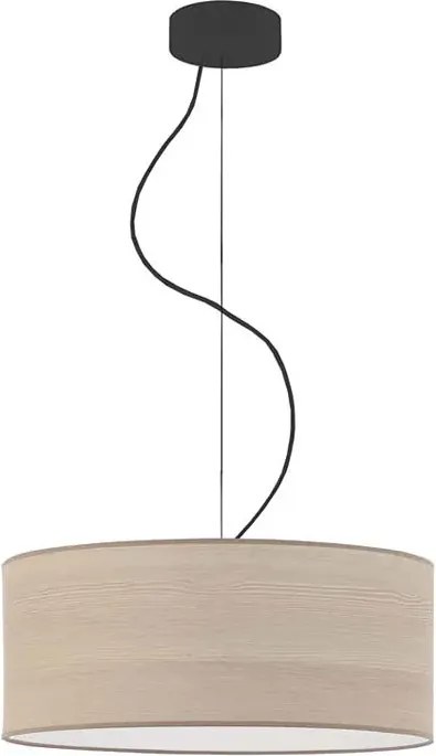 Żyrandol z abażurem w stylu boho 40 cm - D0-G48