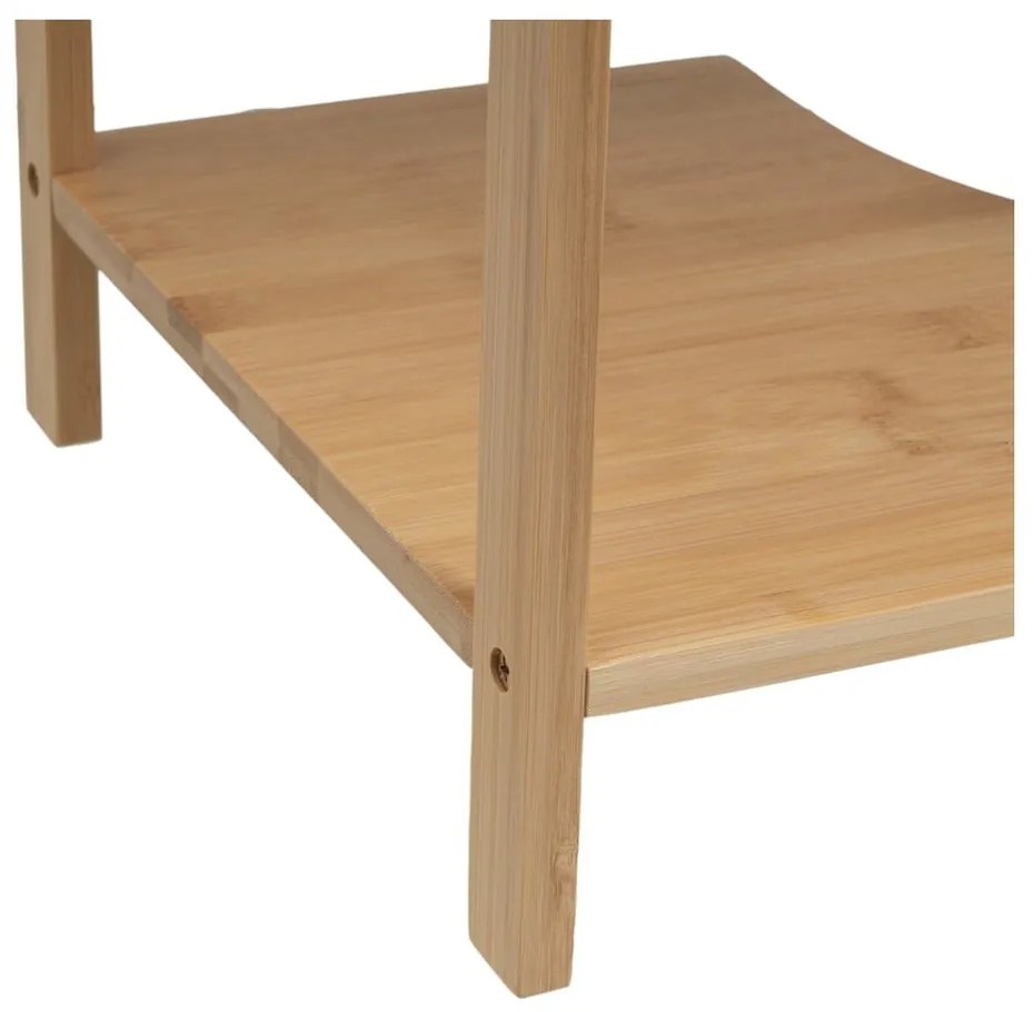 Bambusowa szafka pod umywalkę w naturalnym kolorze 60x60 cm – Casa Selección