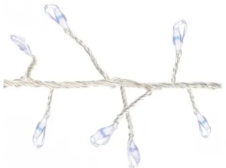 Bożonarodzeniowy drut świetlny Martiel zimny biały, 100 LED, 50 cm