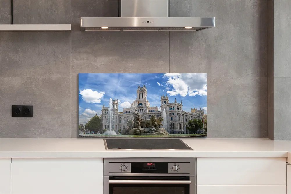 Panel Szklany Królewska Fontanna w Madrycie