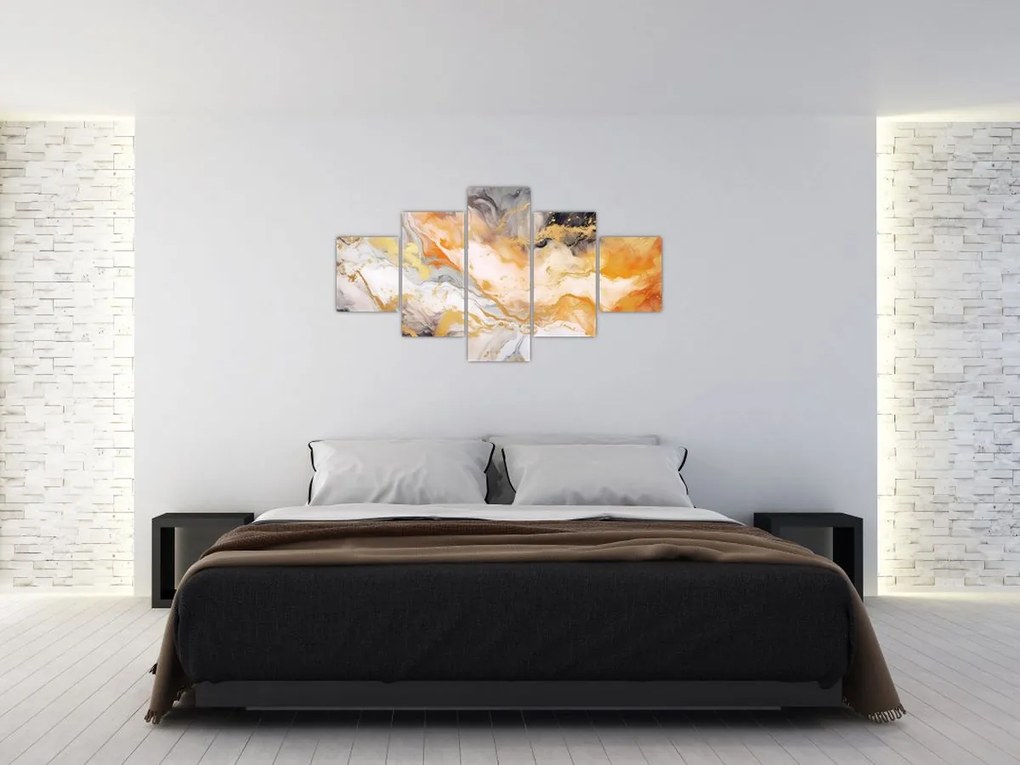 Obraz - Marmurkowe tło (125x70 cm)