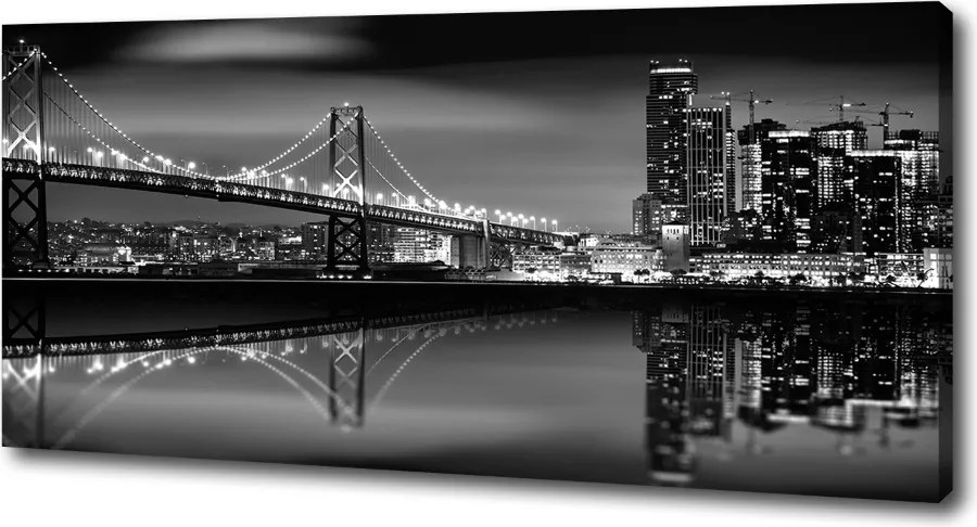 Foto obraz na płótnie San Francisco nocą