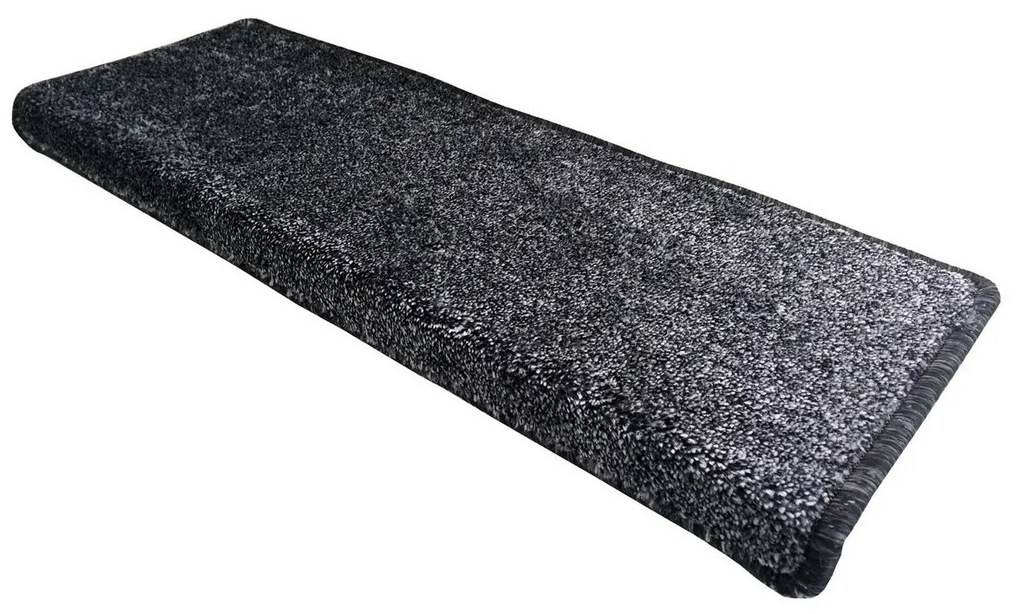 Nakładka na schody Apollo soft prostokąt, antracyt, 24 x 65 cm