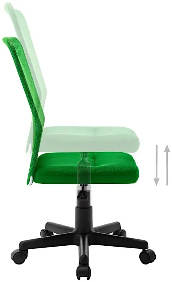 Zielone obrotowe krzesło biurowe F4-G03