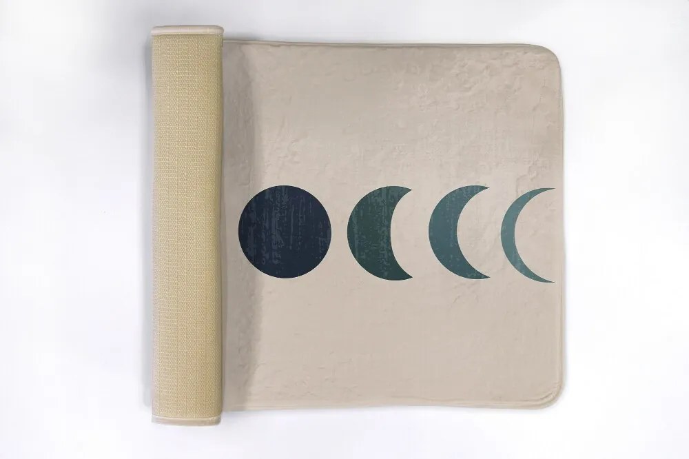 Antypoślizgowy dywanik łazienkowy Antypoślizgowy dywanik łazienkowy Geometryczny Wzór