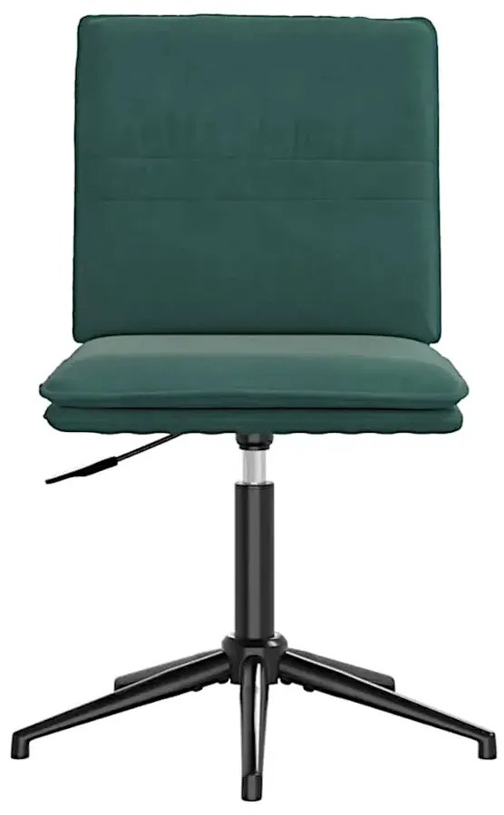 Krzesło z oparciem ciemnozielone D8-W40