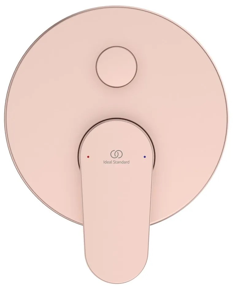 Jasnoróżowa podtynkowa bateria wannowaa Cerafine O – Ideal Standard