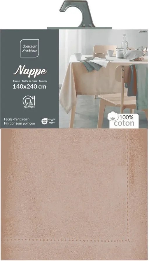 Bawełniany obrus 140x240 cm Charline – douceur d'intérieur