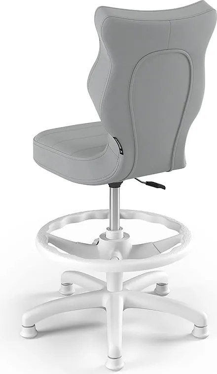 Krzesło dziecięce Petit biały Velvet 03 rozmiar 4 (133-159 cm) WK+P