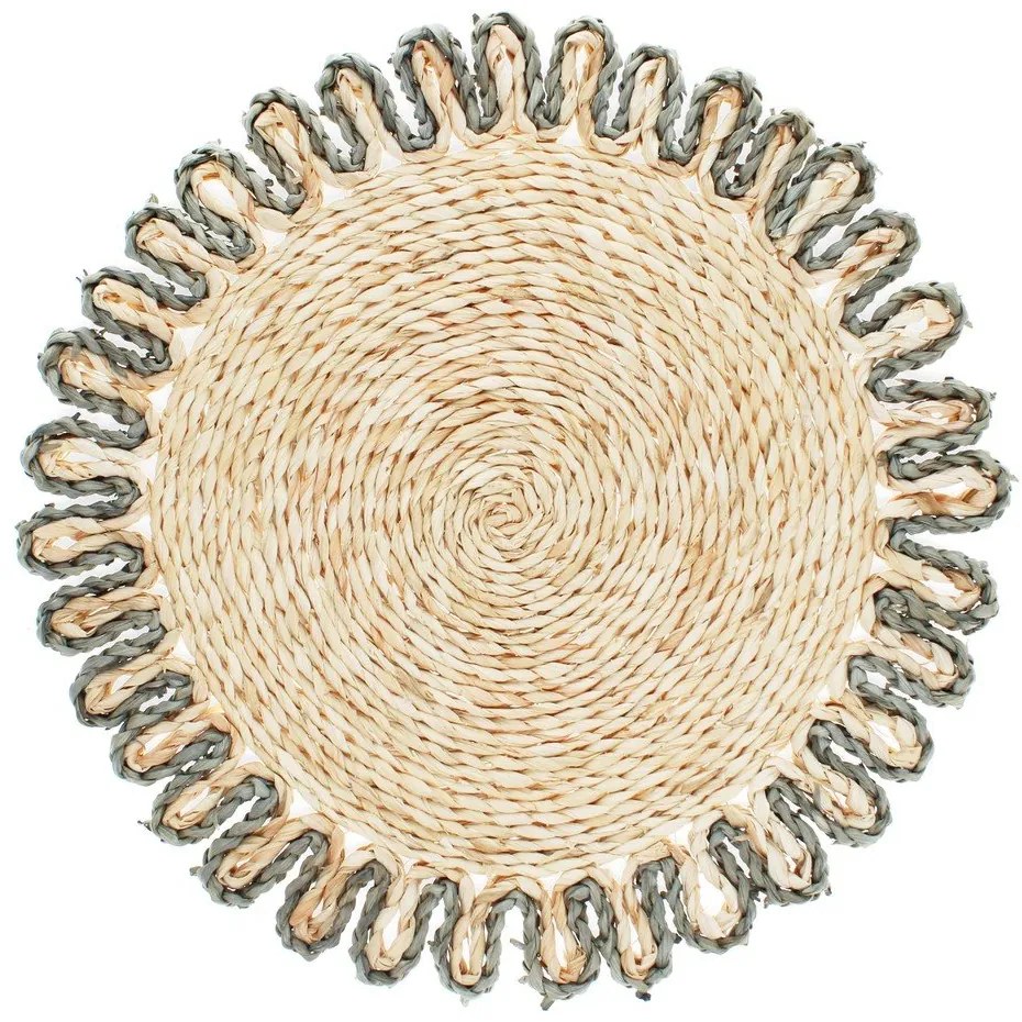 Mata stołowa z liści kukurydzy ø 38 cm Corn Husk – Rex London