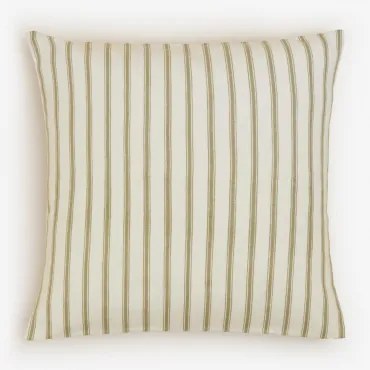 Kwadratowa Poduszka 45x45 Cm Z Bawełny Declan Biała - Sklum