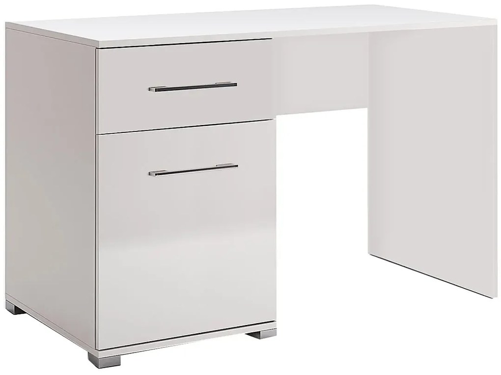 Białe minimalistyczne biurko S9-C53
