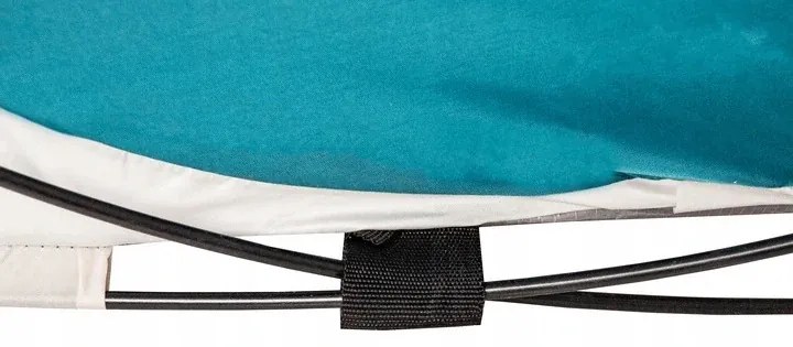 Namiot plażowy SUNSHADE 120x220 cm, niebiesko-biały