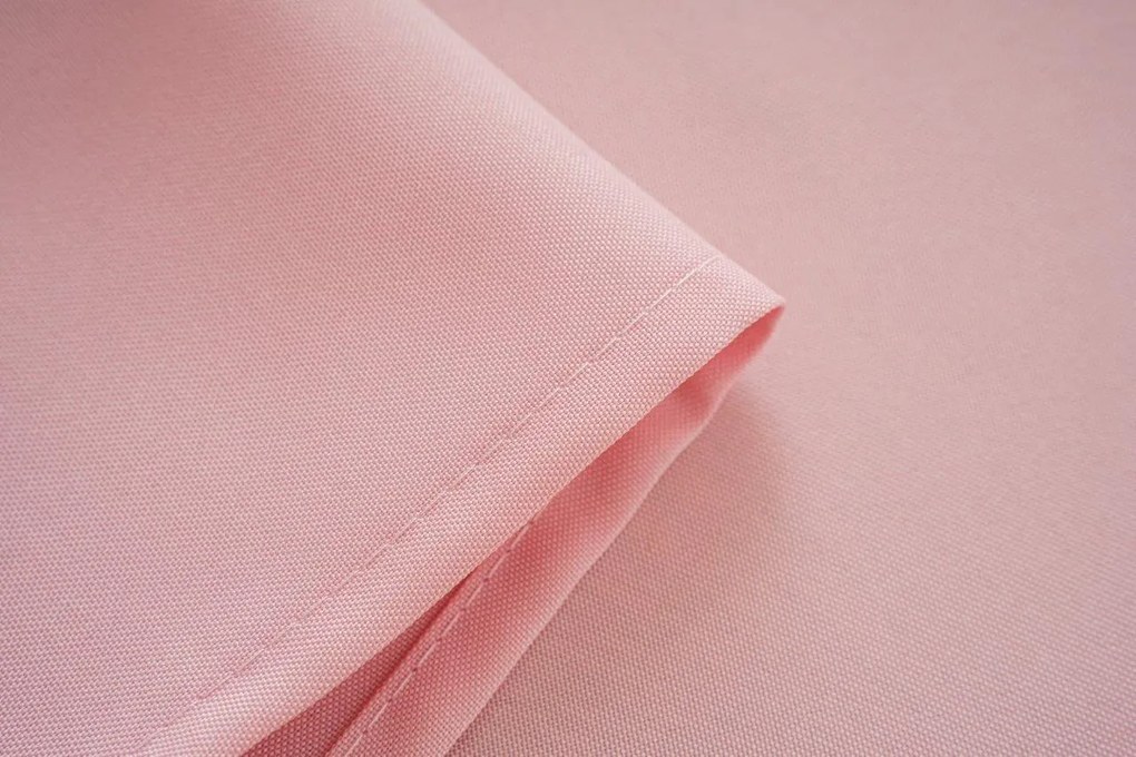 Zasłona OXFORD LIGHT 140x250 cm, różowa Zawieszanie: Taśma z wiązaniami