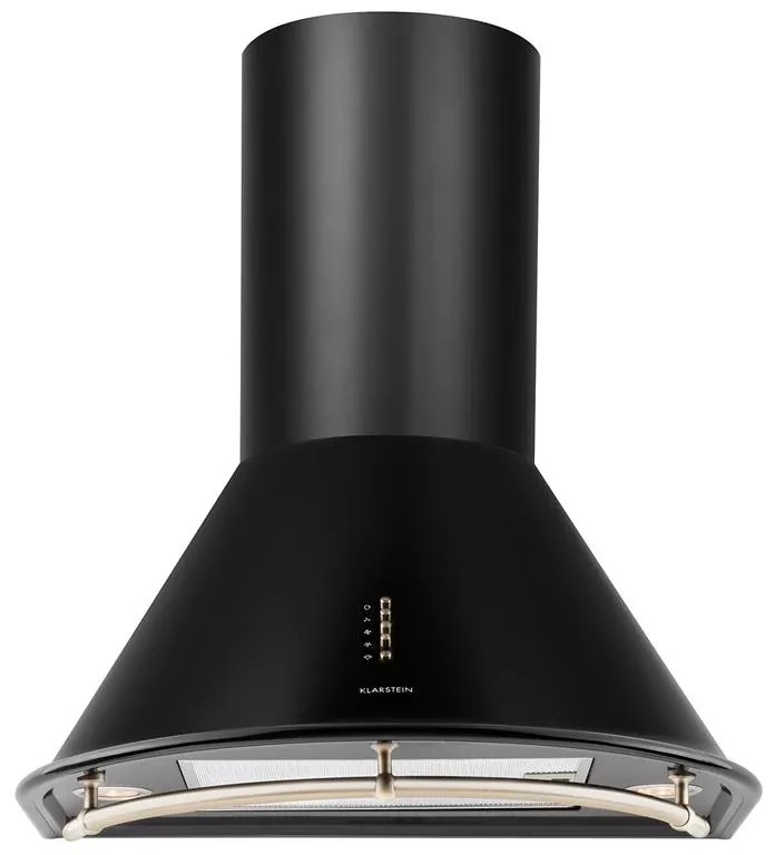 Klarstein Lumio 352.4m³/h 60cm Okap Retro Czarny